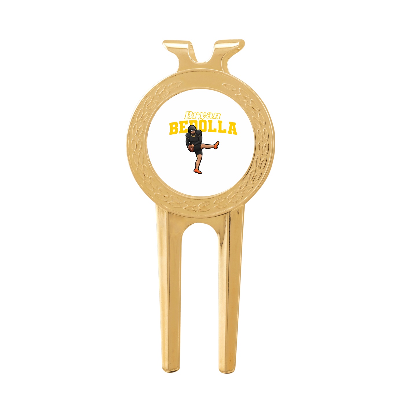 Divot Tool with Ball Marker — Name Arch in Classic