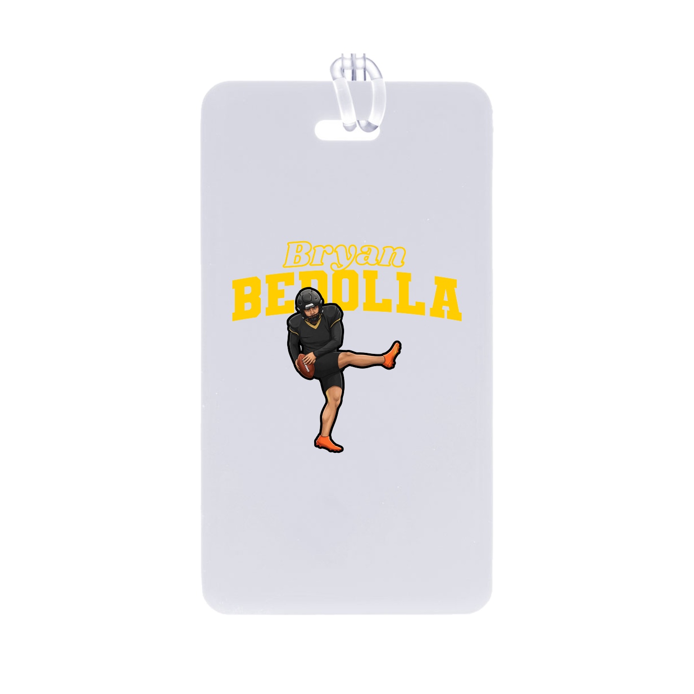 Bag Tag — Name Arch in Classic