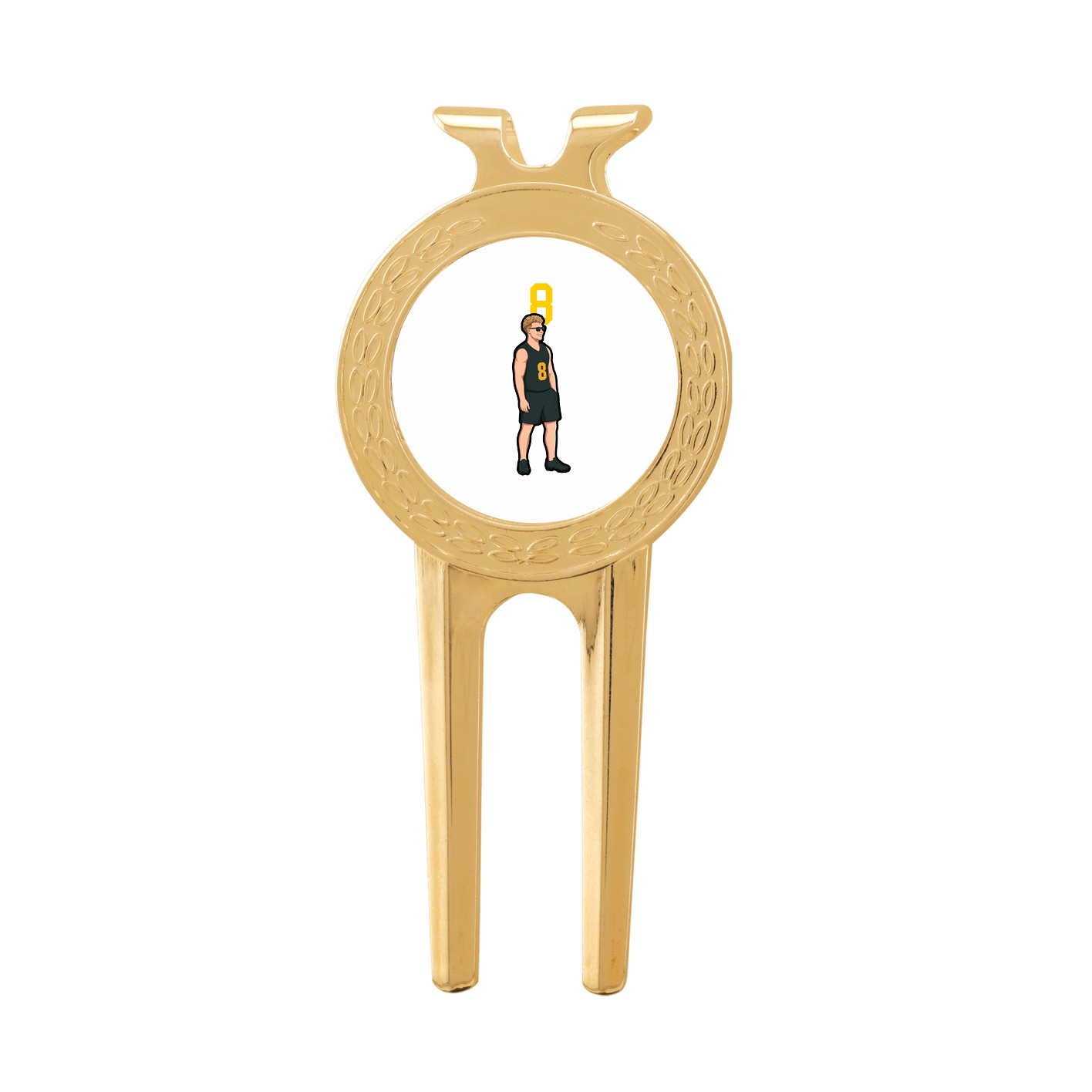 Divot Tool with Ball Marker — Number Top in Classic