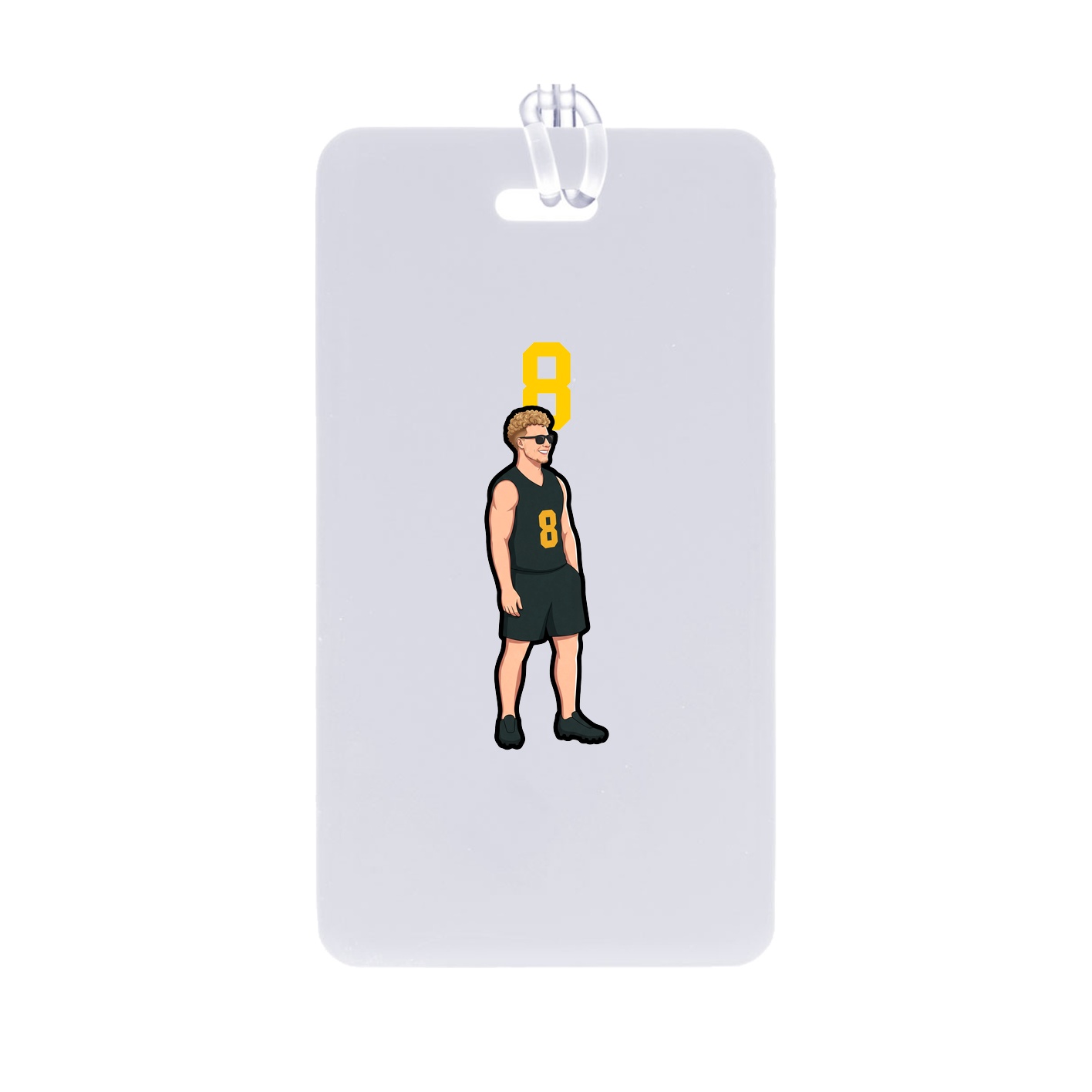 Bag Tag — Number Top in Classic