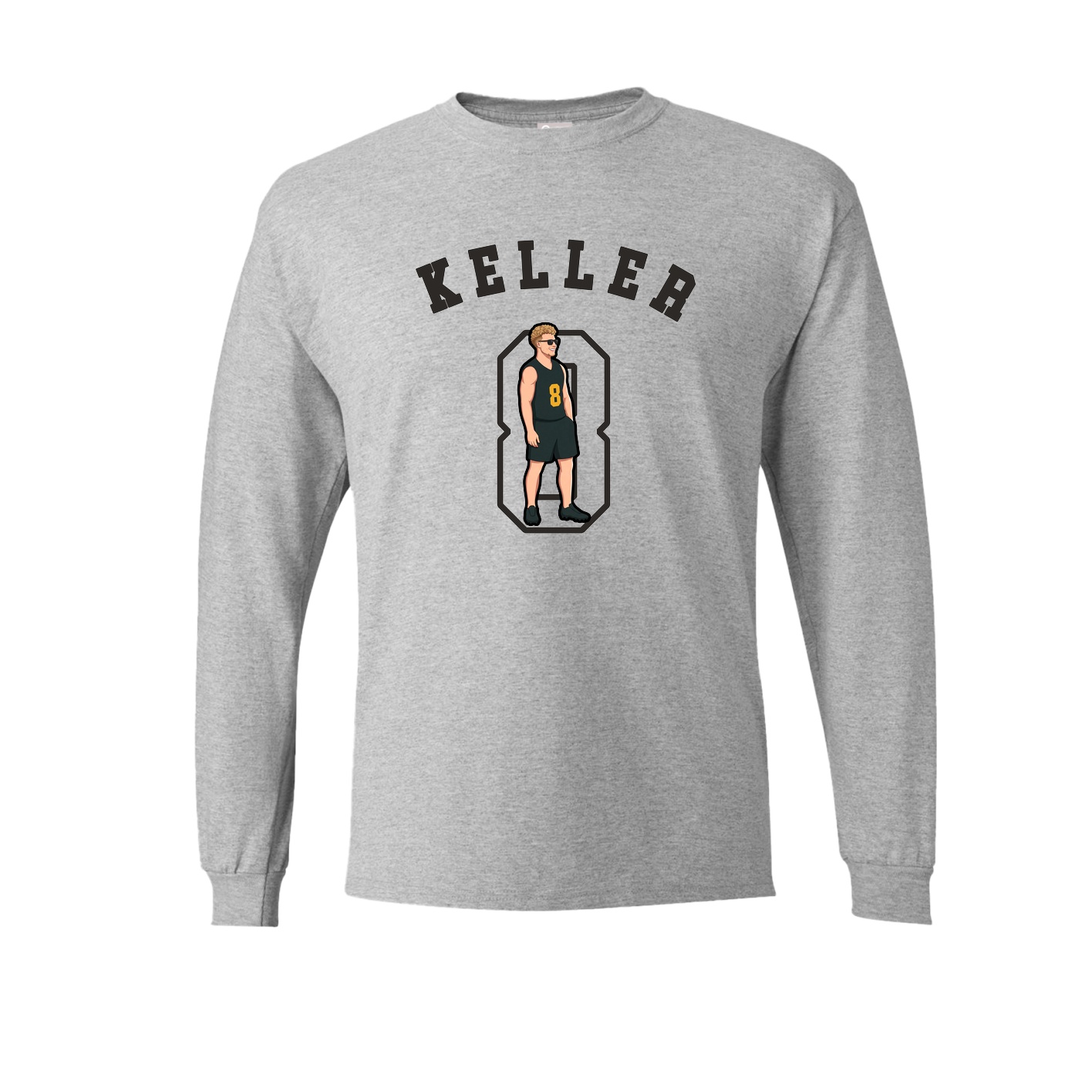 Long Sleeve Tee — Shirsey Arch in Grey