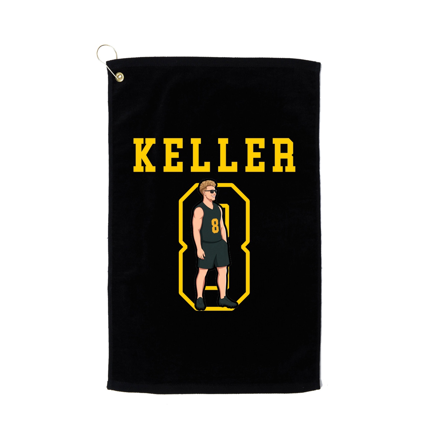 Golf Towel — Shirsey in Black