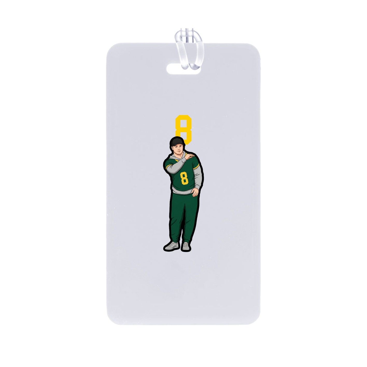 Bag Tag — Number Top in Classic