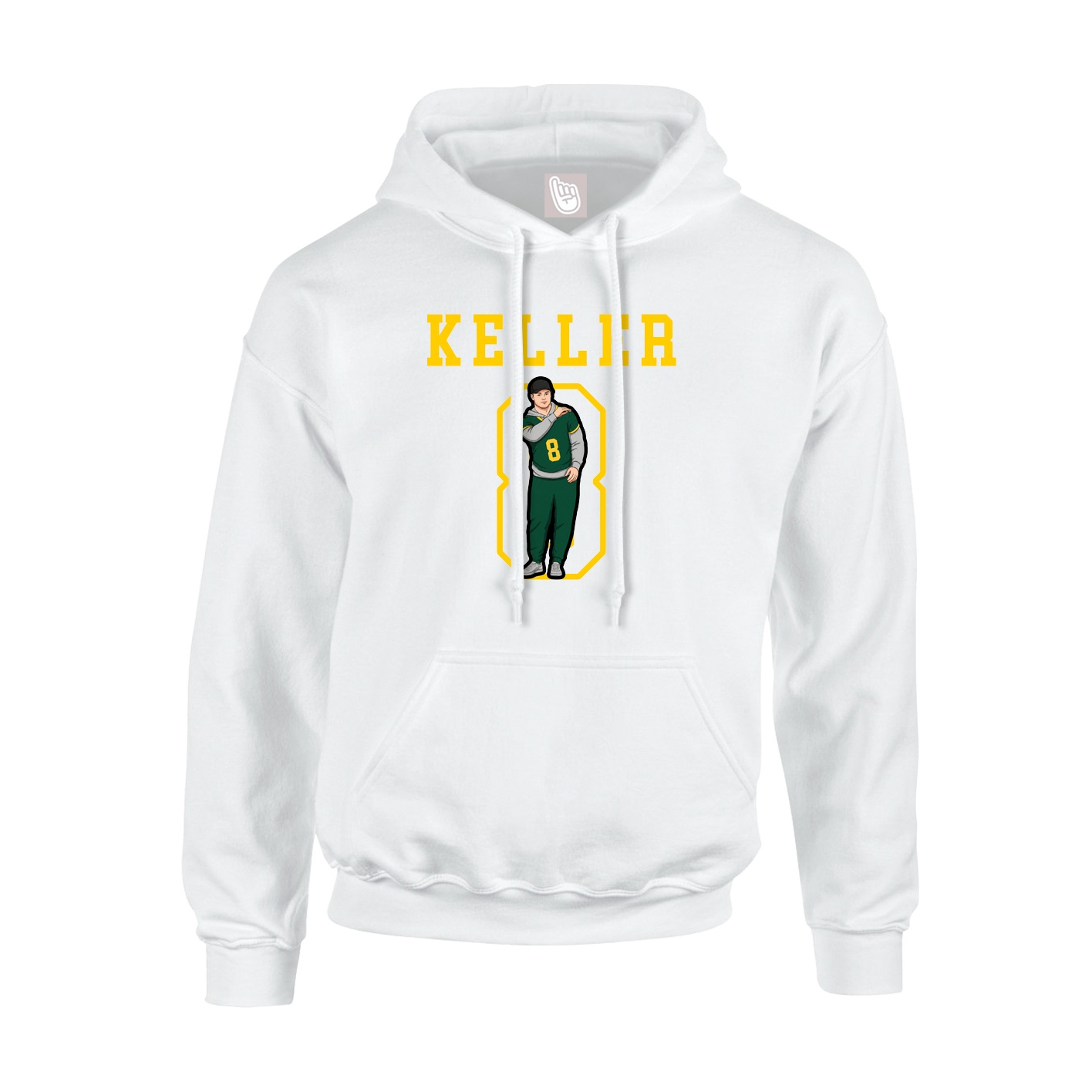 Youth Hoodie — Shirsey in White