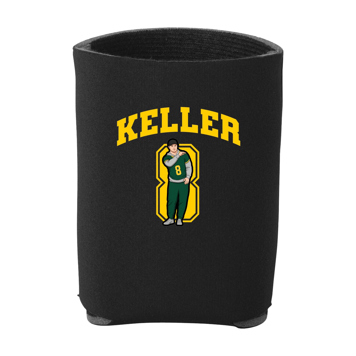 Can Holder — Number in Black