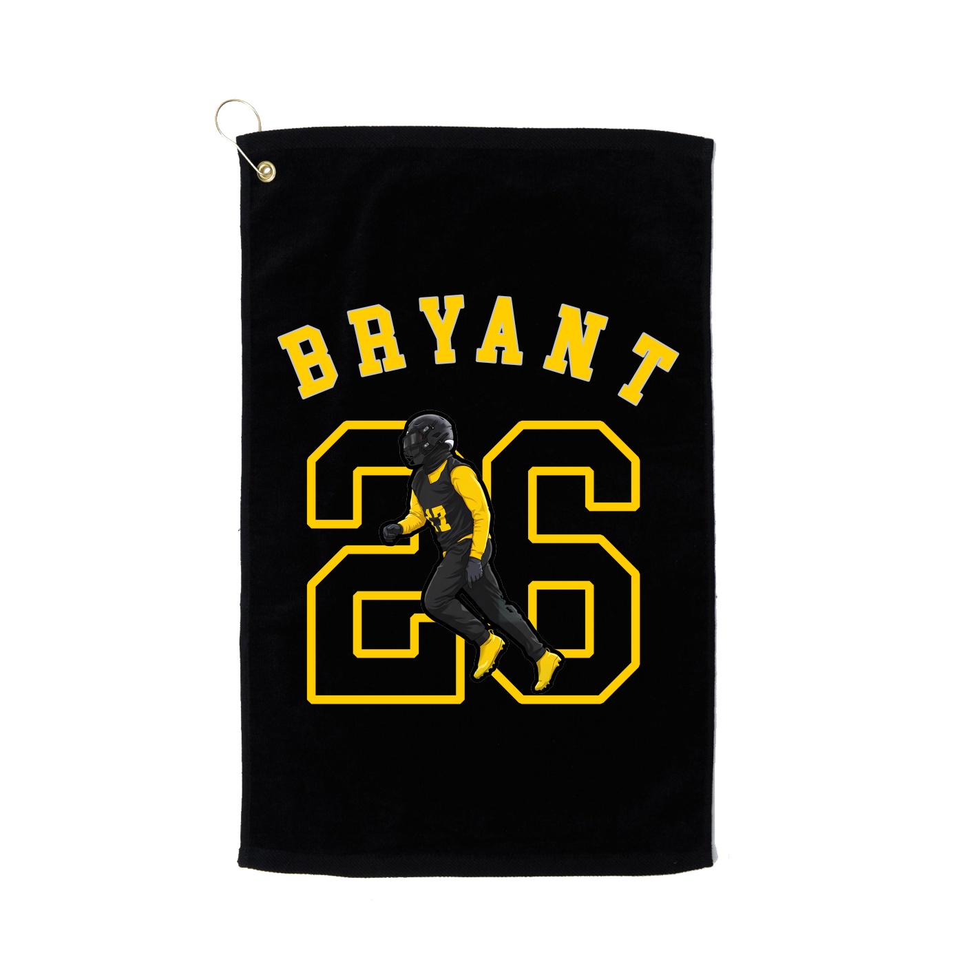 Golf Towel — Shirsey Arch in Black