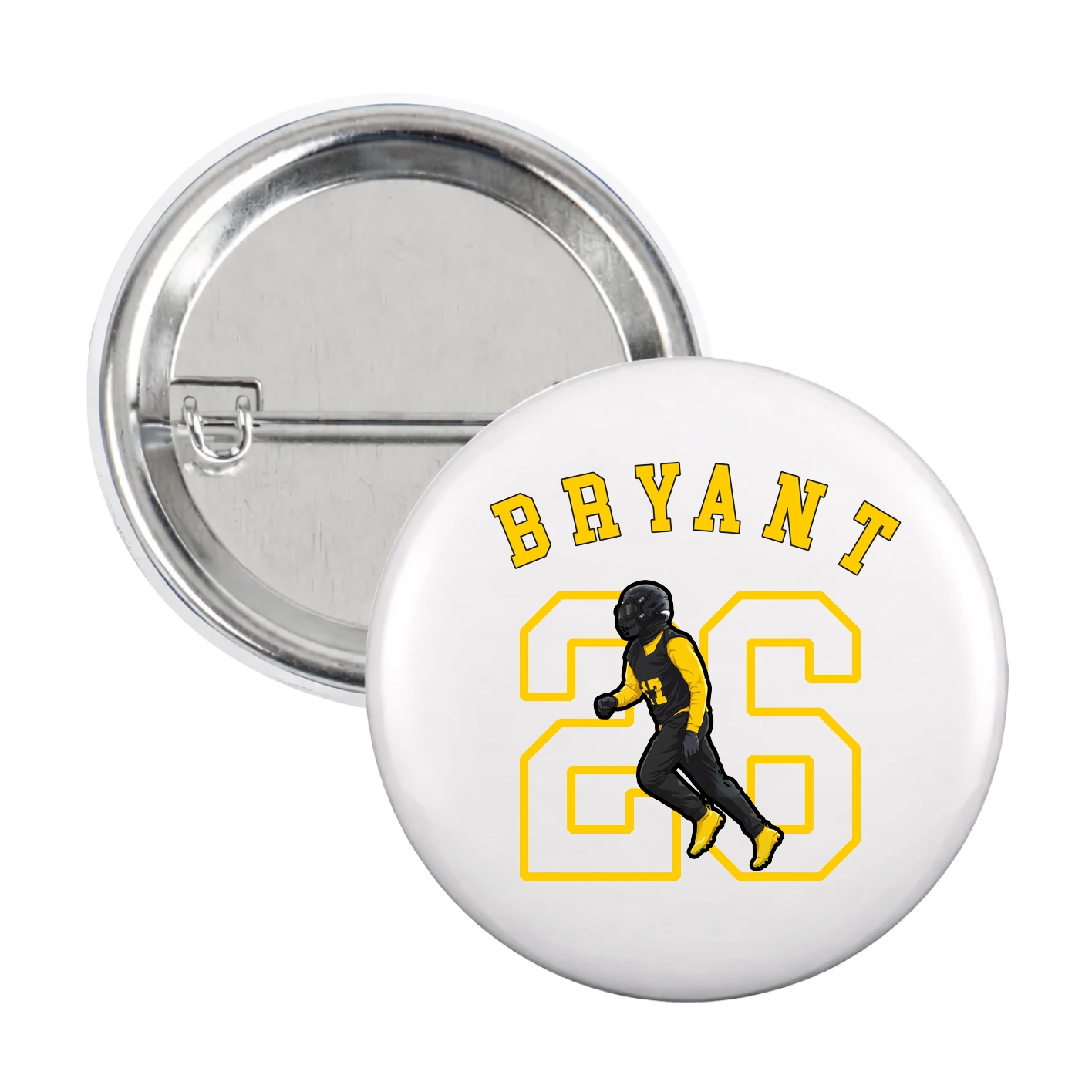 Game Day Button — Shirsey Arch in White