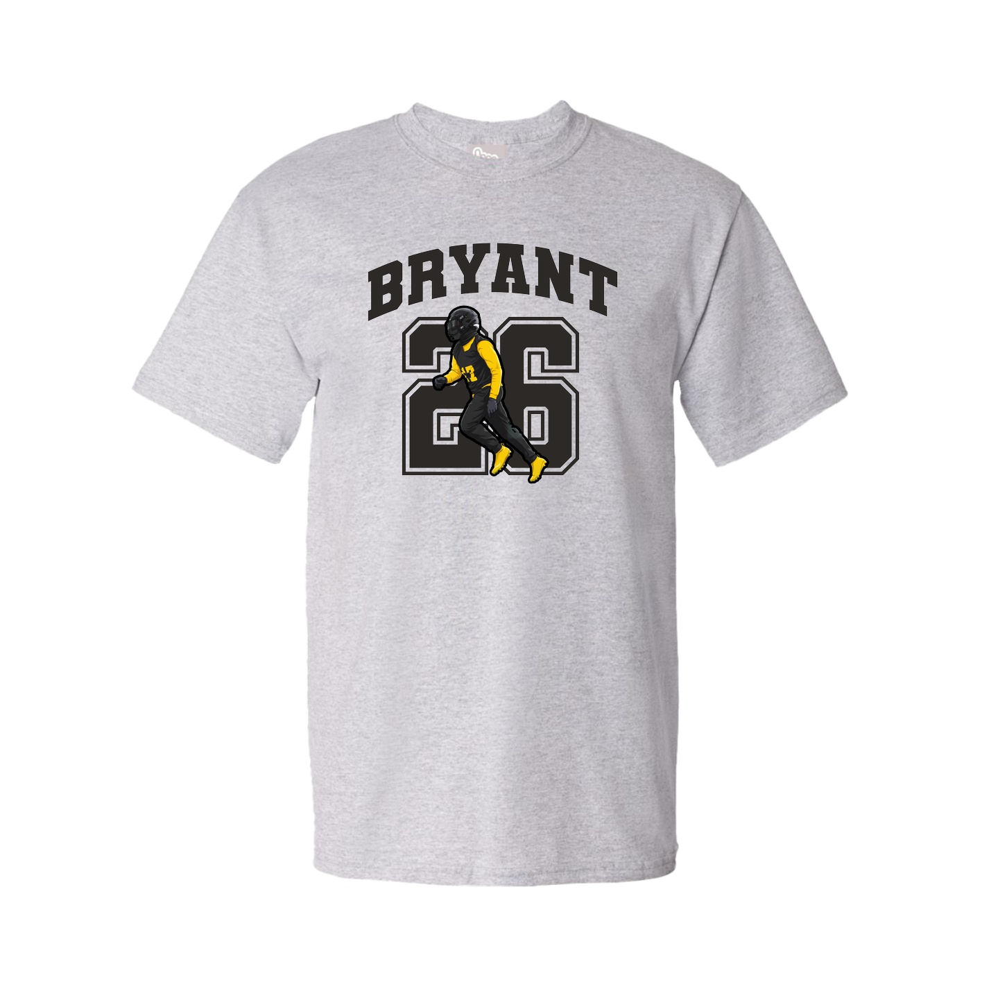 Youth Tee — Number in Grey