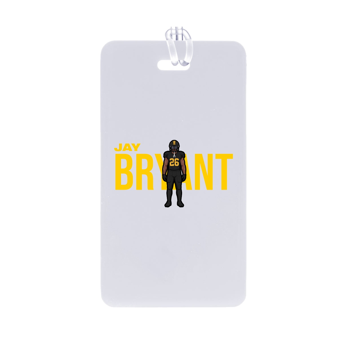 Bag Tag — Player Name in Classic