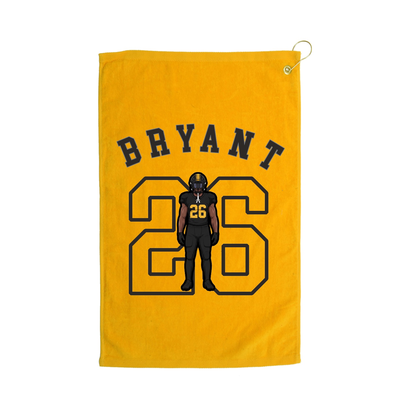 Golf Towel — Shirsey Arch in Gold