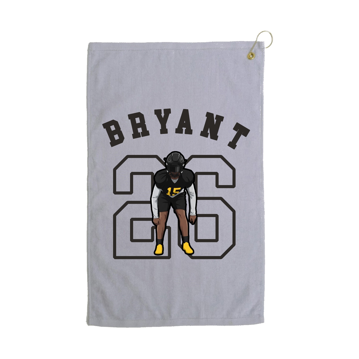 Golf Towel — Shirsey Arch in Grey