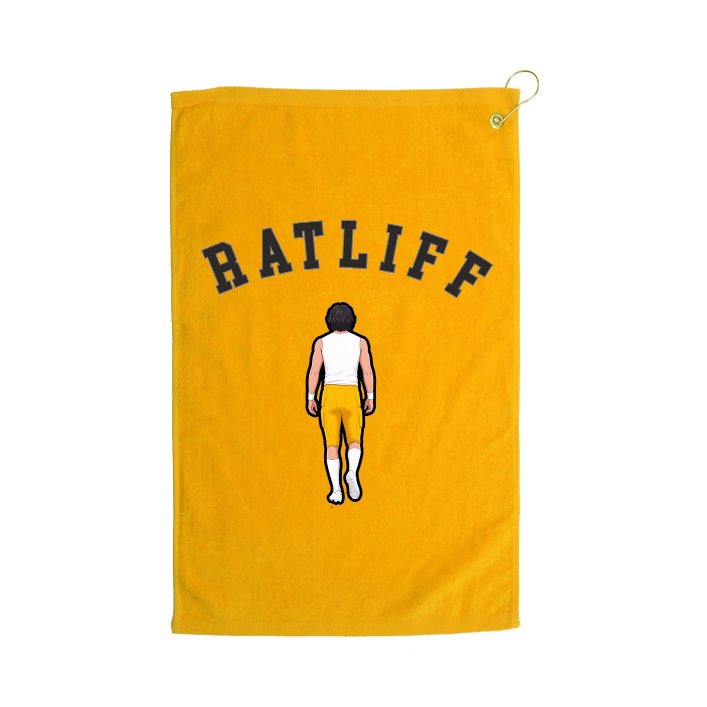 Golf Towel — Shirsey Arch in Gold