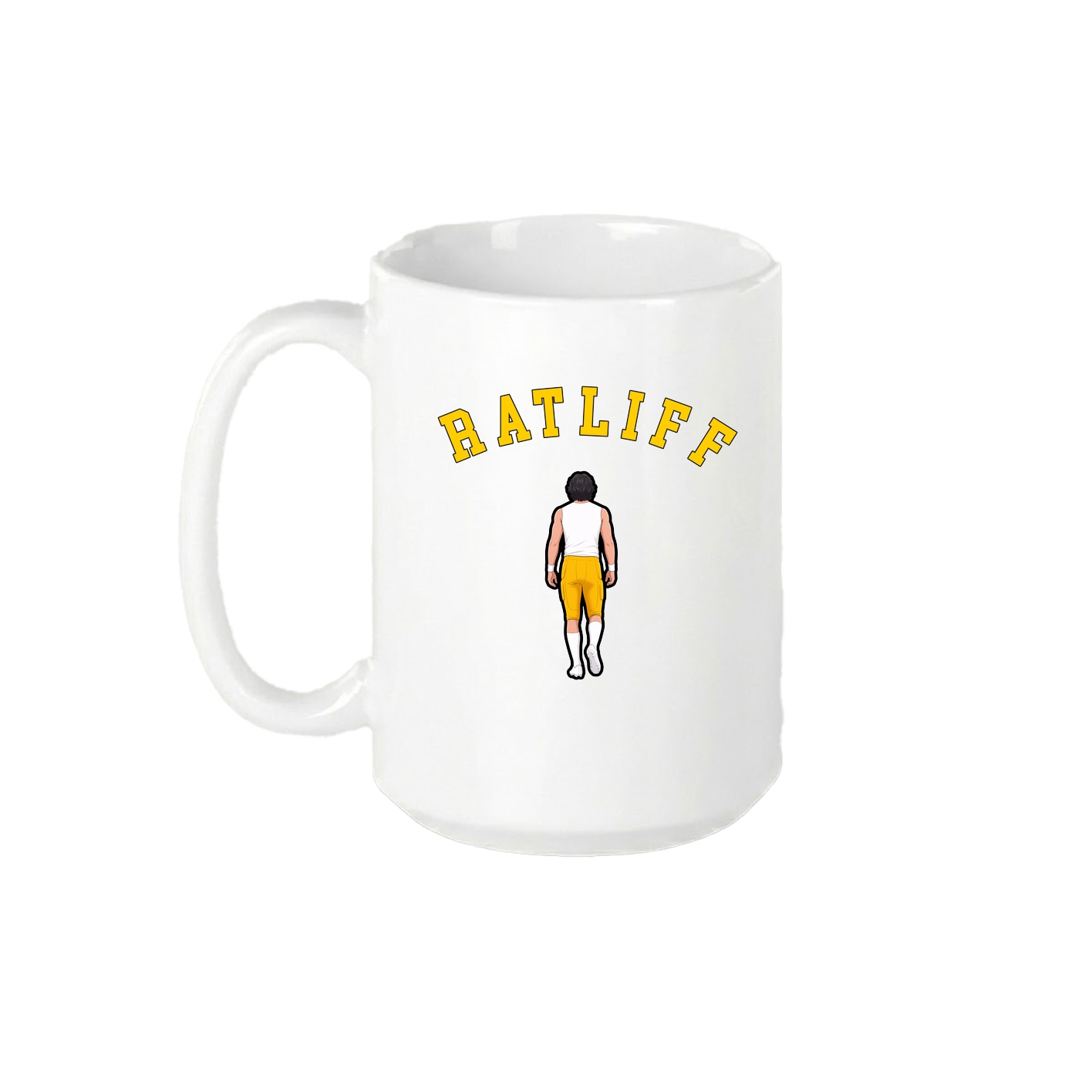 15oz Coffee Mug — Shirsey Arch in White