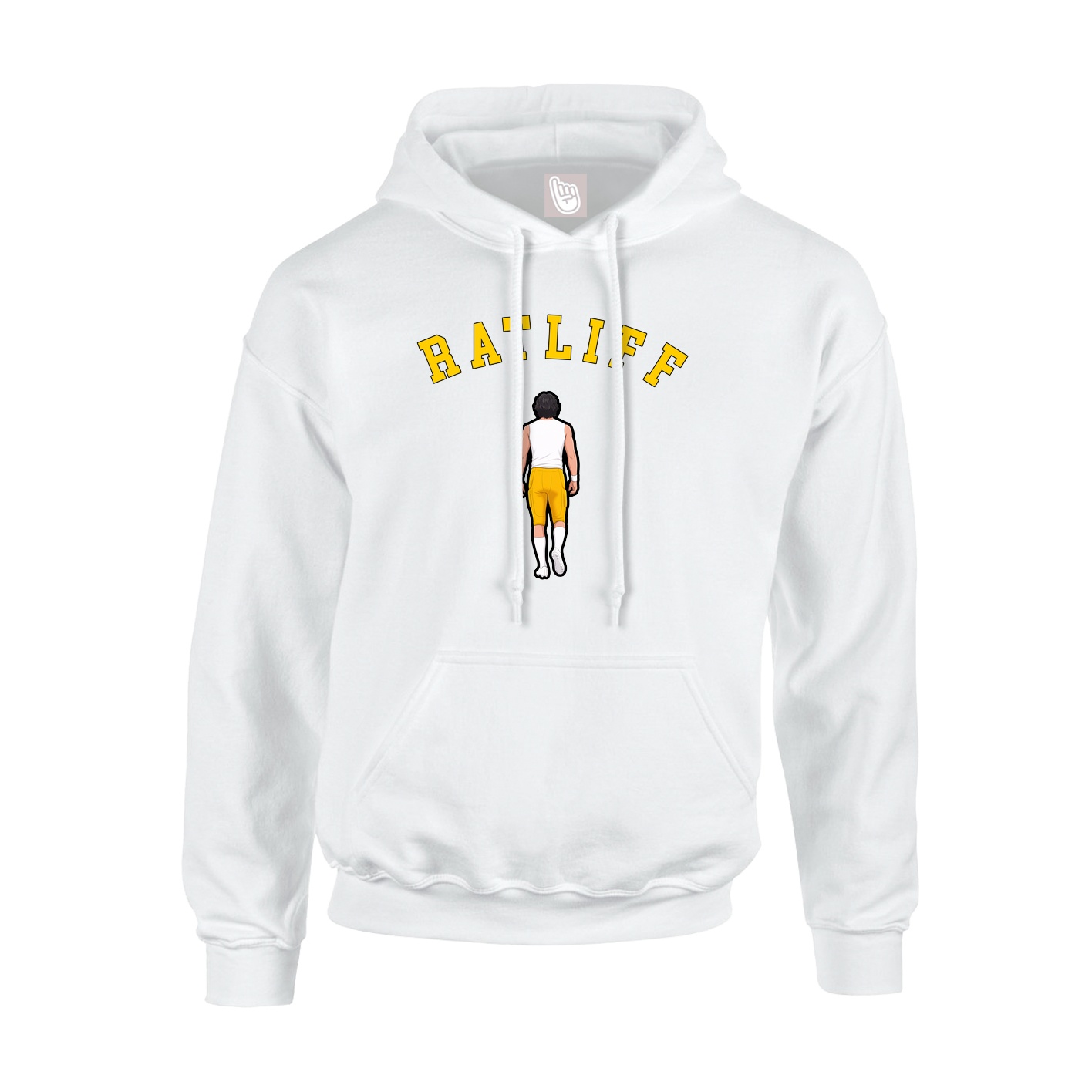 Hoodie — Shirsey Arch in White