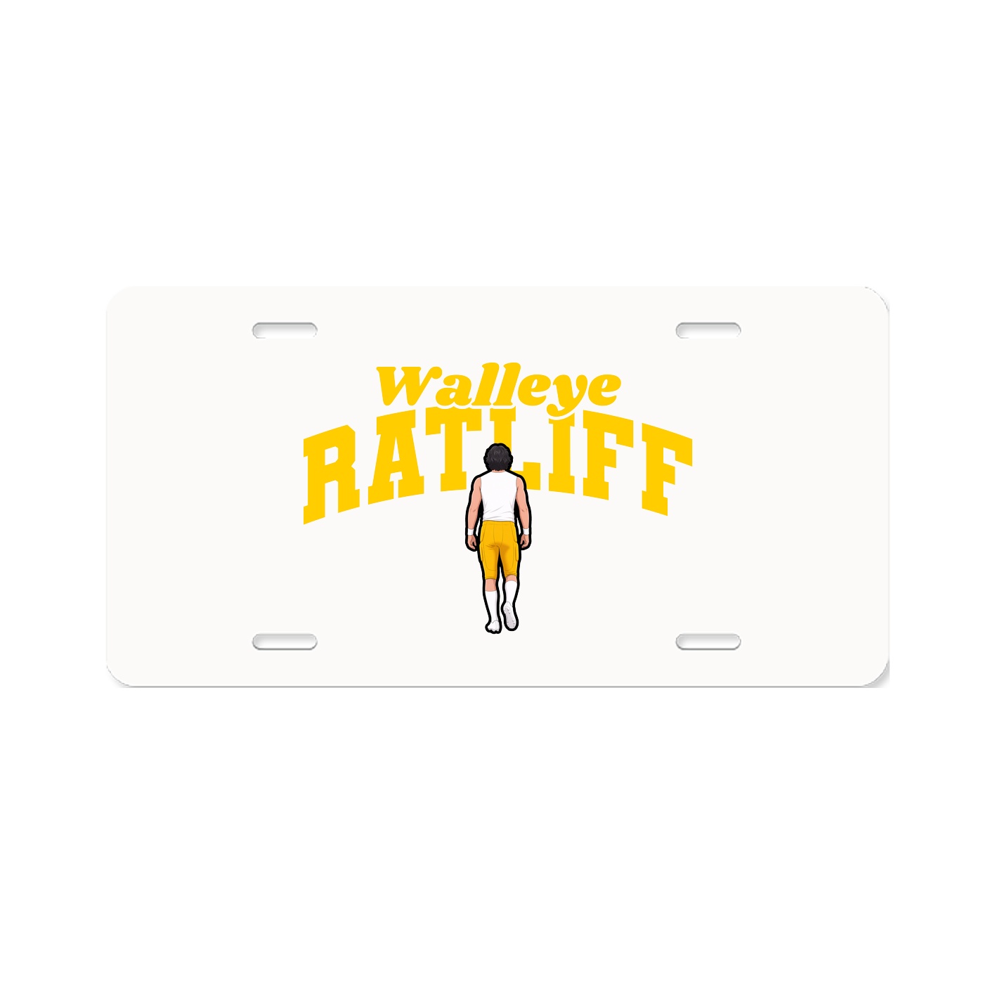 License Plate — Signature Arch in Classic