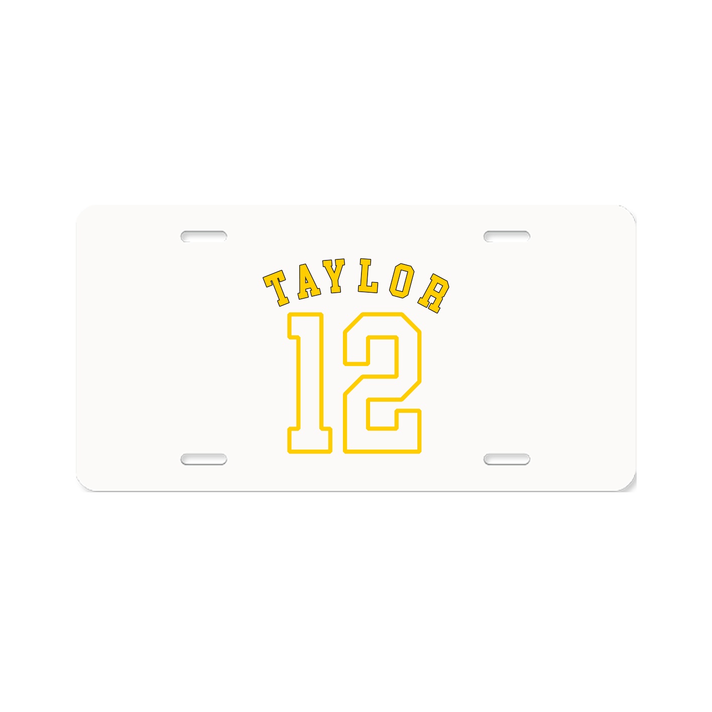 License Plate — Shirsey Arch in Classic