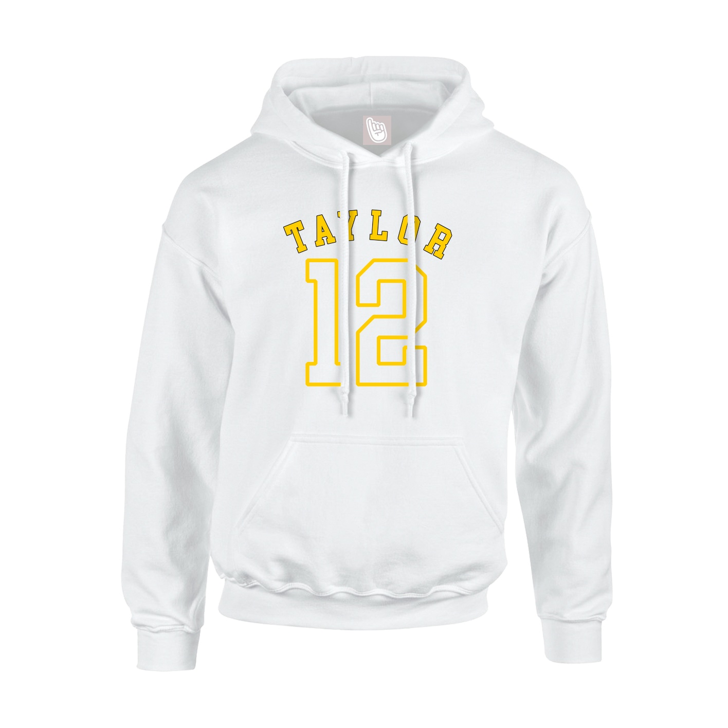 Hoodie — Shirsey Arch in White