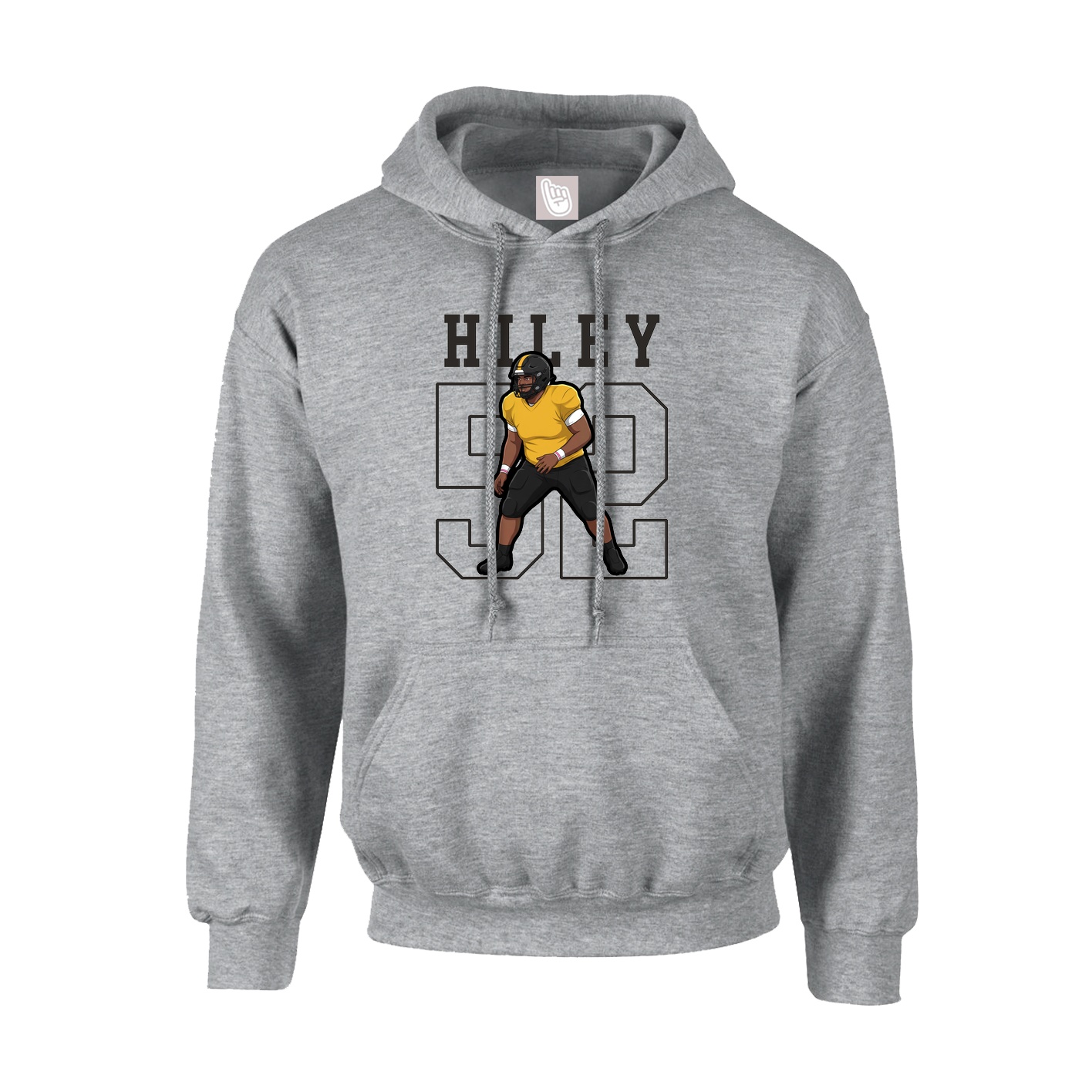 Hoodie — Shirsey in Grey