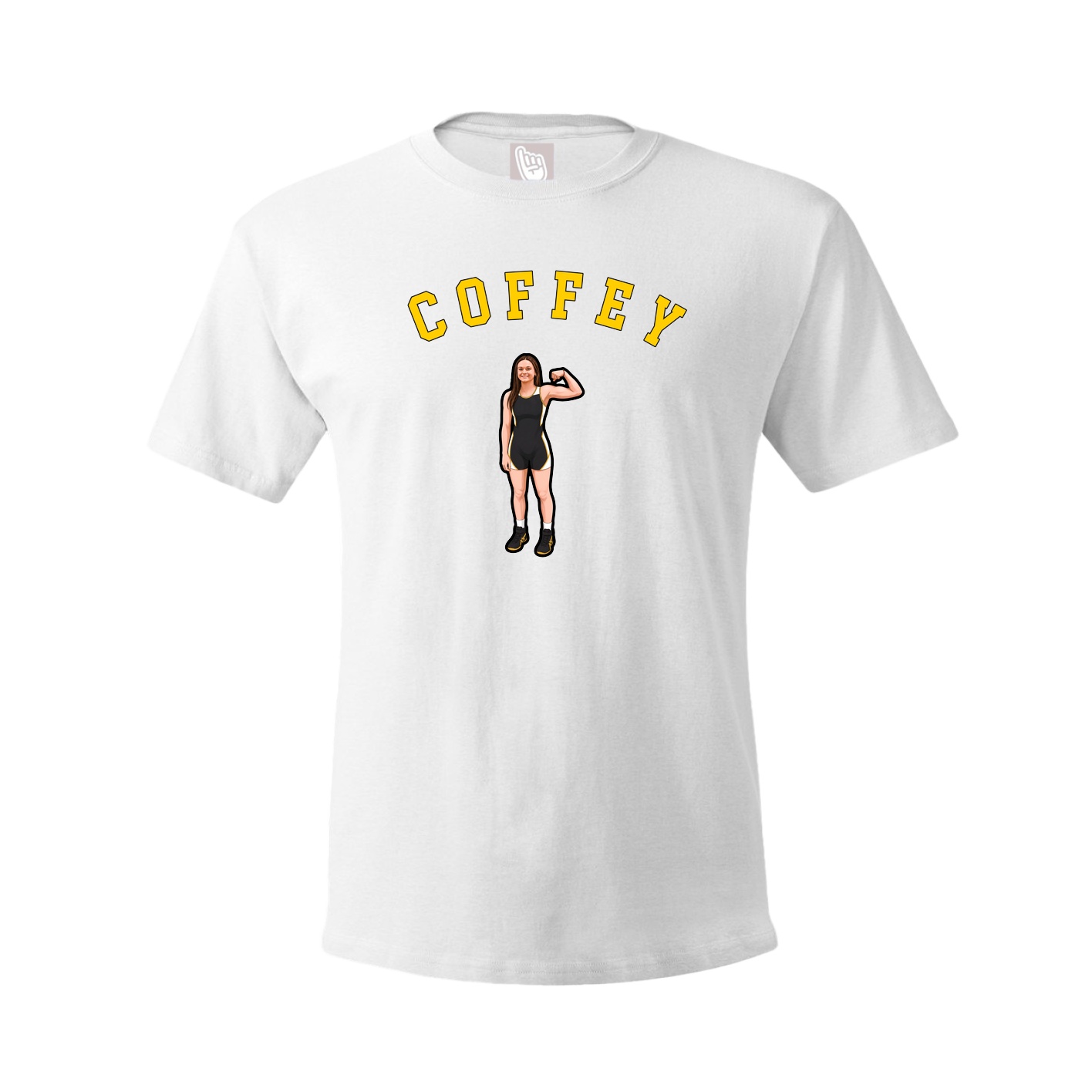 Youth Tee — Shirsey Arch in White