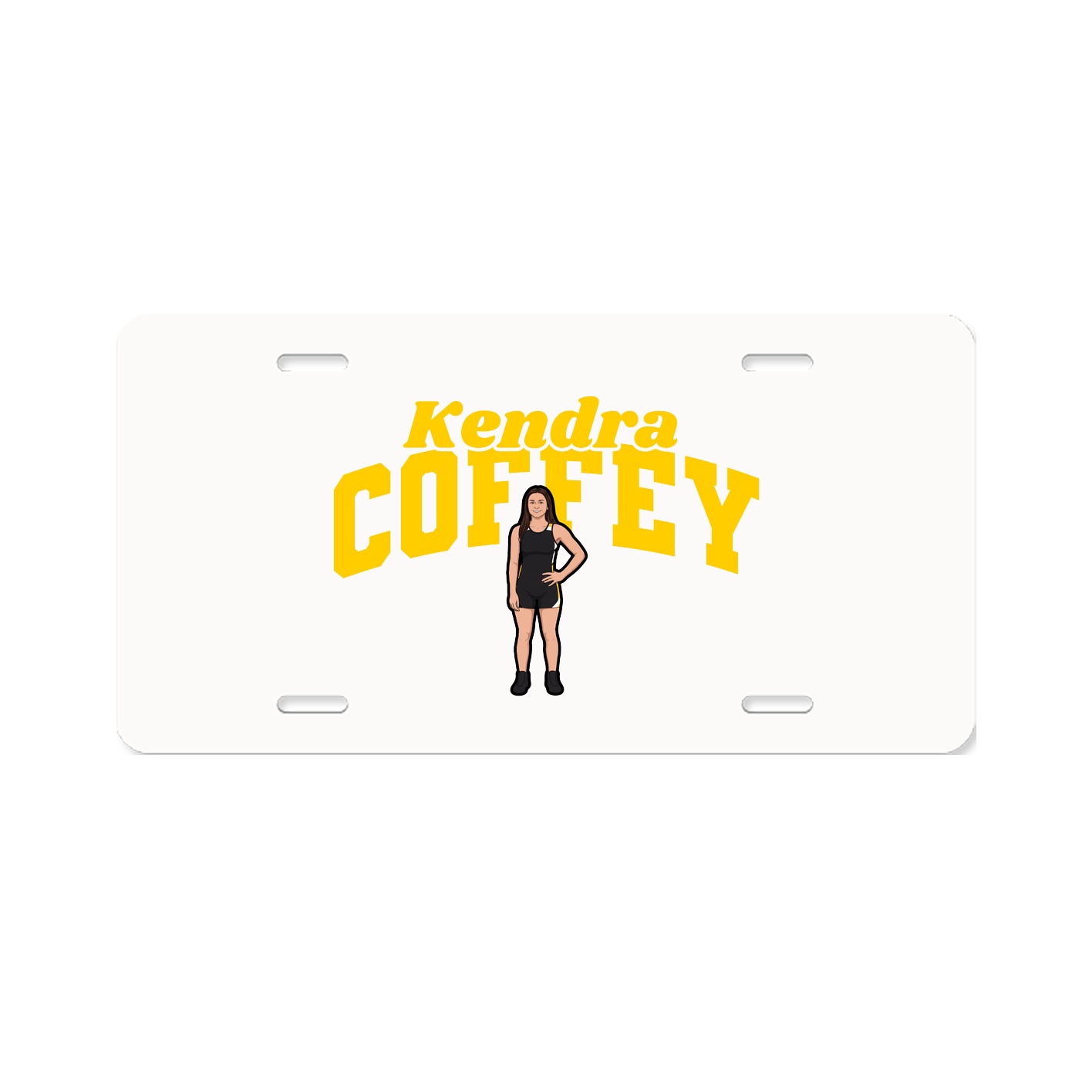 License Plate — Signature Arch in Classic