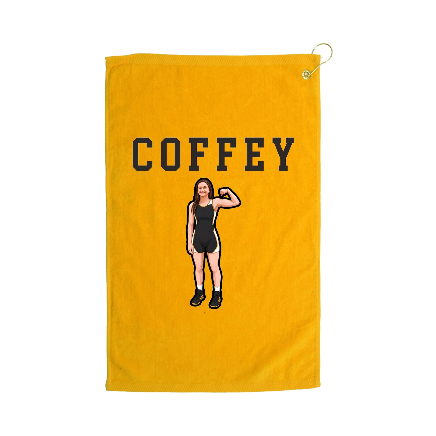 Golf Towel — Shirsey in Gold