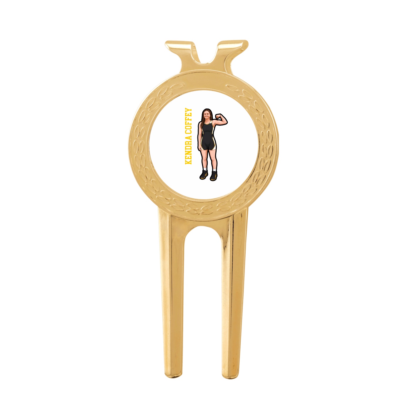 Divot Tool with Ball Marker — Name Vertical in Classic