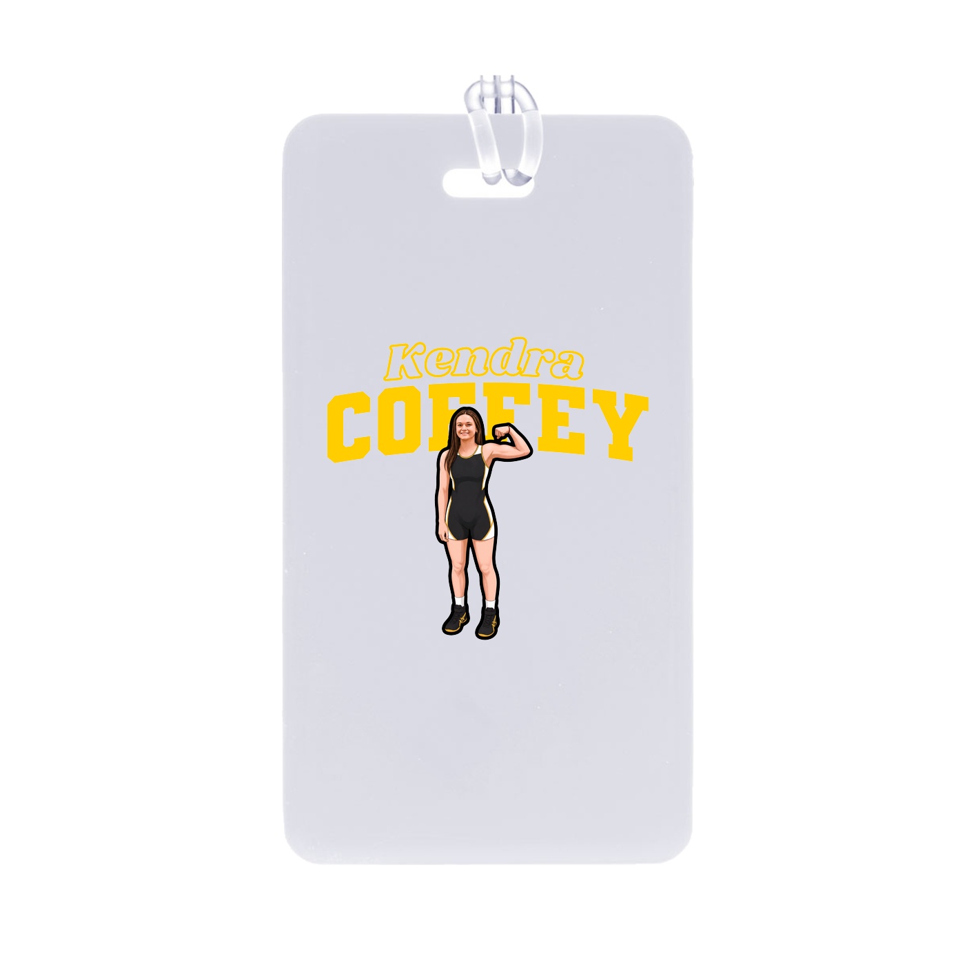 Bag Tag — Name Arch in Classic