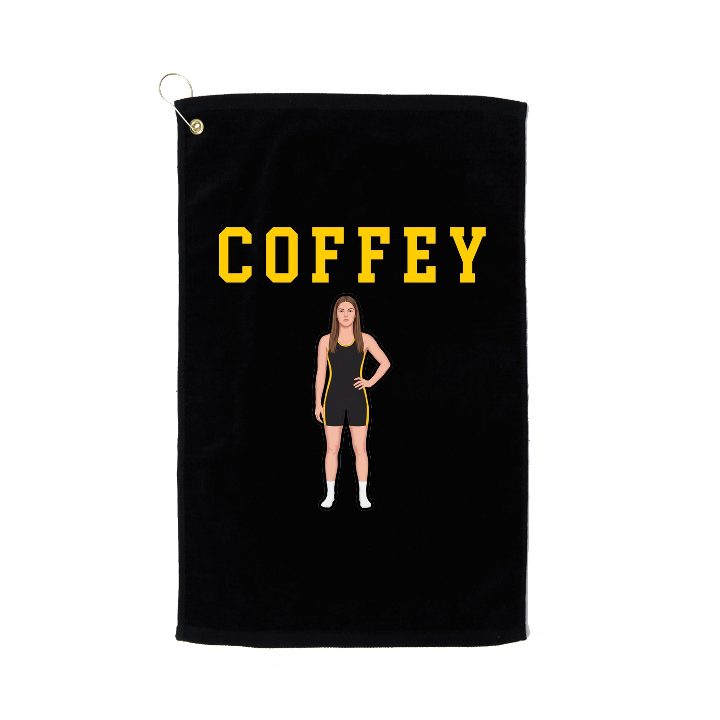 Golf Towel — Shirsey in Black