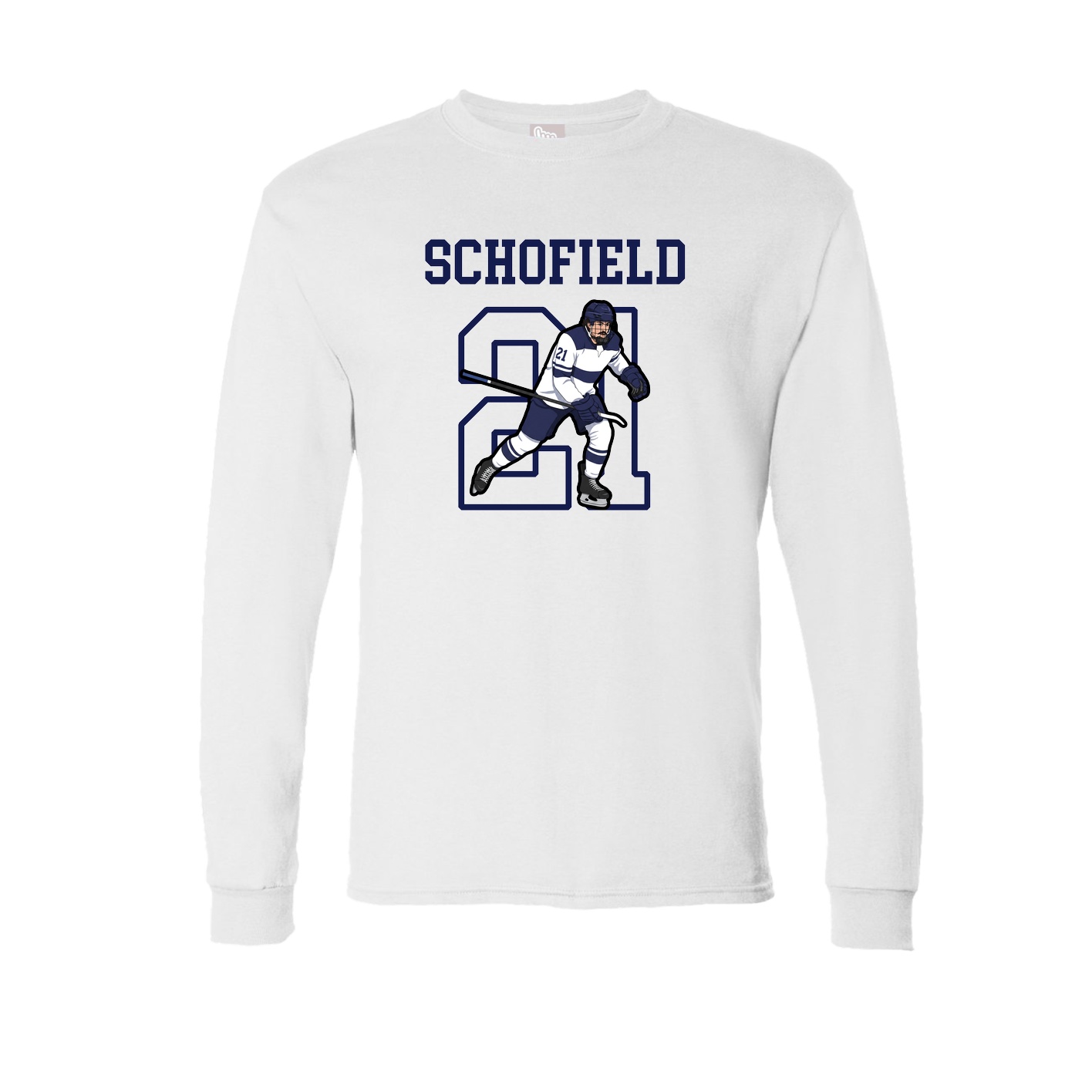 Long Sleeve Tee — Shirsey in White