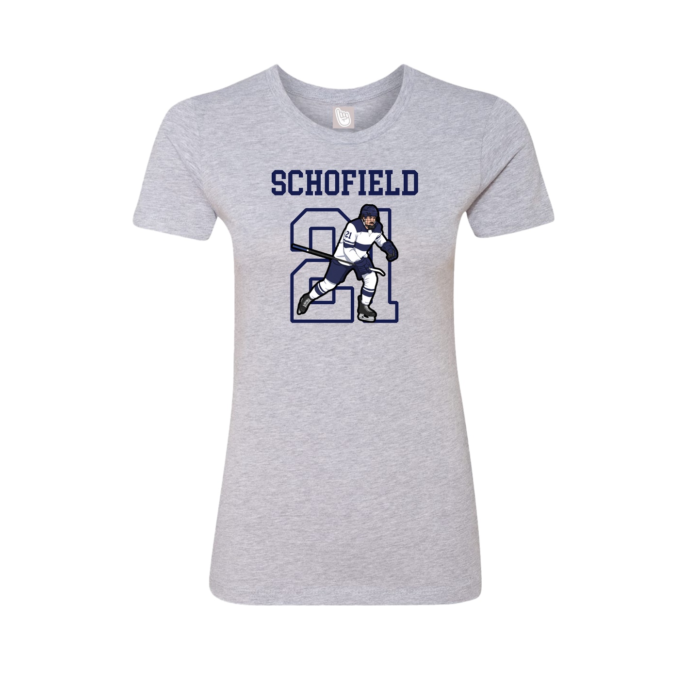 Fitted Women's Tee — Shirsey in Grey