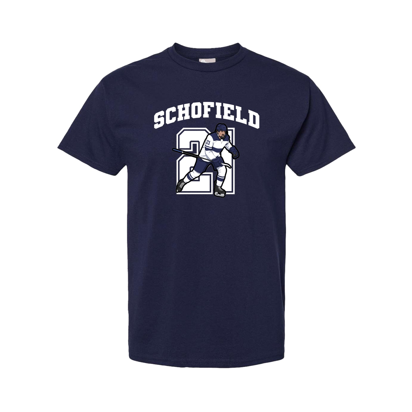 Tee — Number in Navy