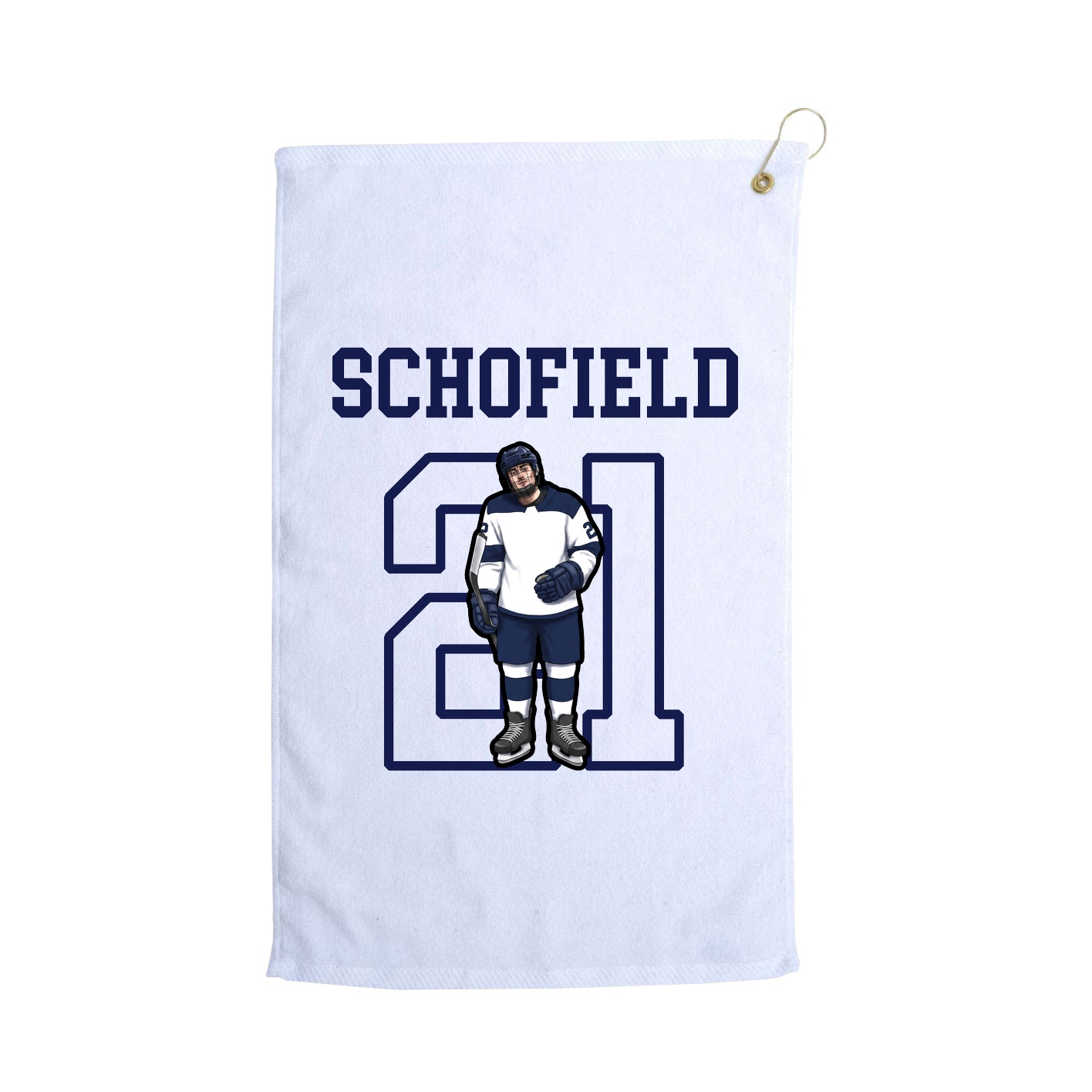 Golf Towel — Shirsey in White