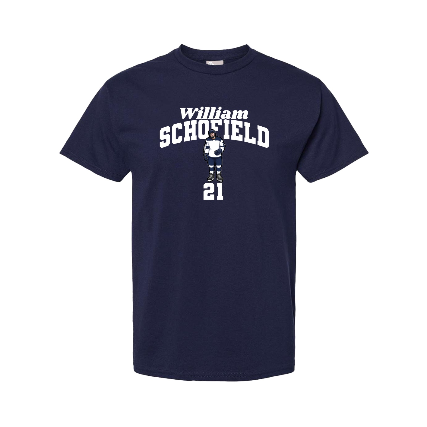 Youth Tee — Signature Arch in Navy
