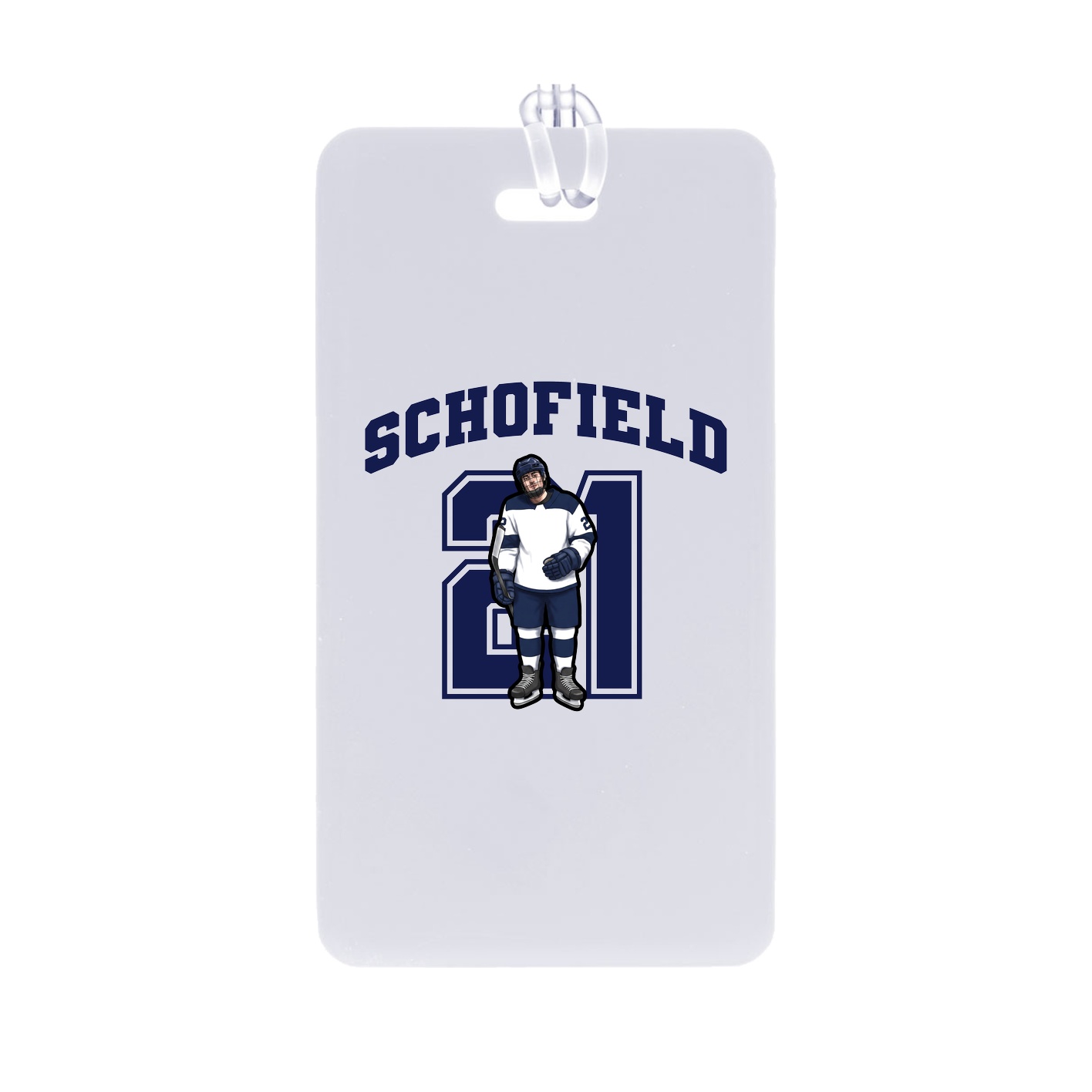 Bag Tag — Number in Classic