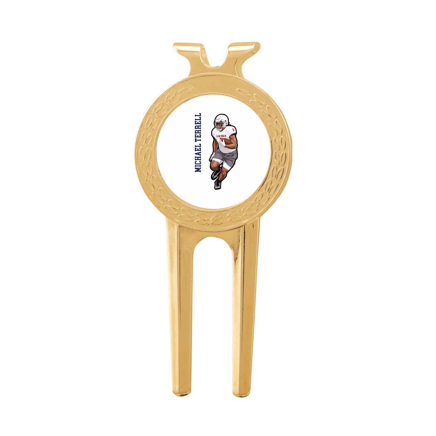 Divot Tool with Ball Marker — Name Vertical in Classic