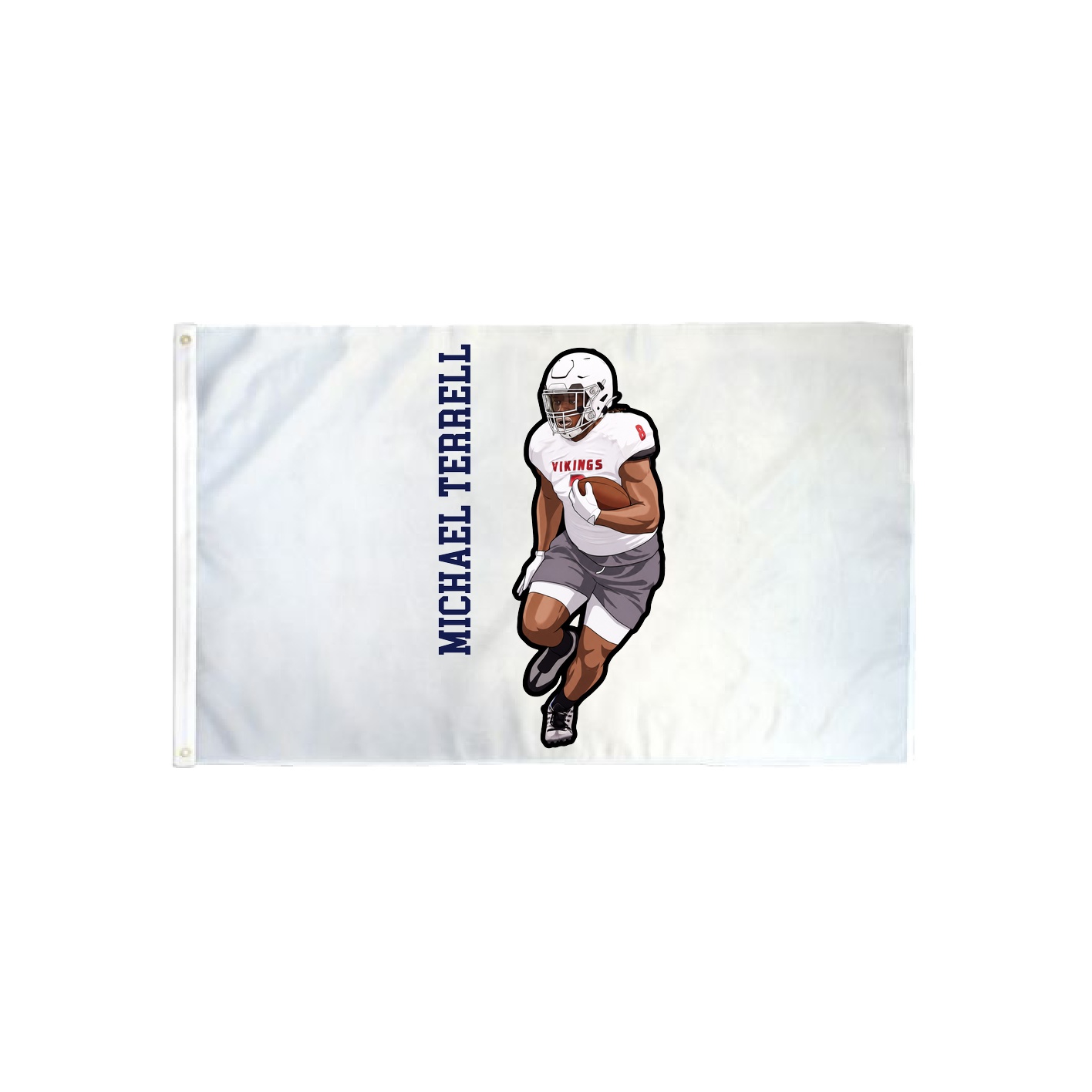 3x5 Flag — Name Vertical in Classic