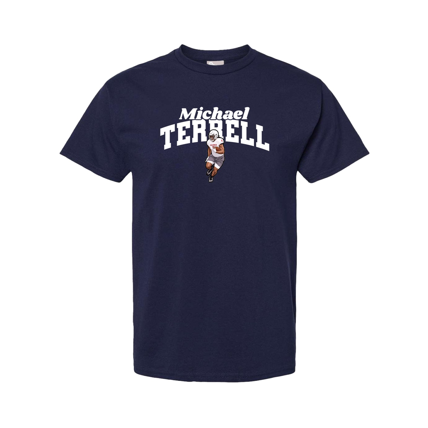 Tee — Signature Arch in Navy