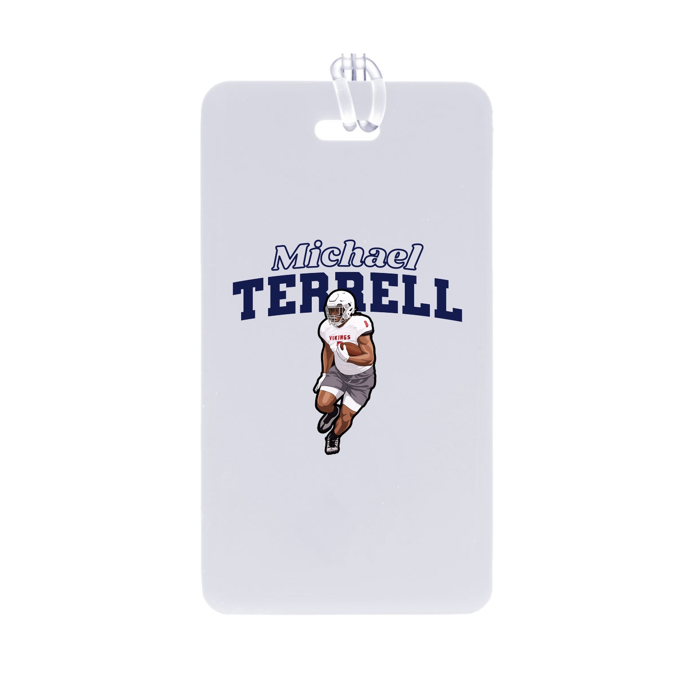 Bag Tag — Name Arch in Classic