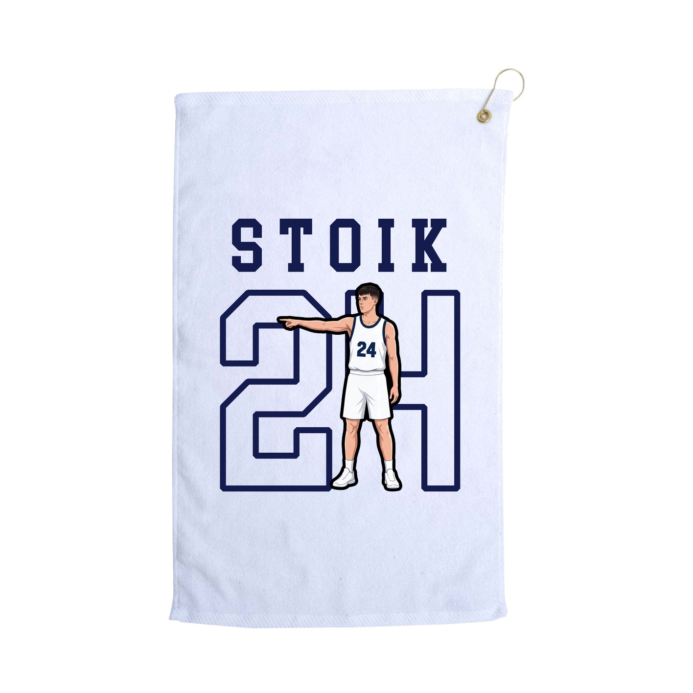 Golf Towel — Shirsey in White