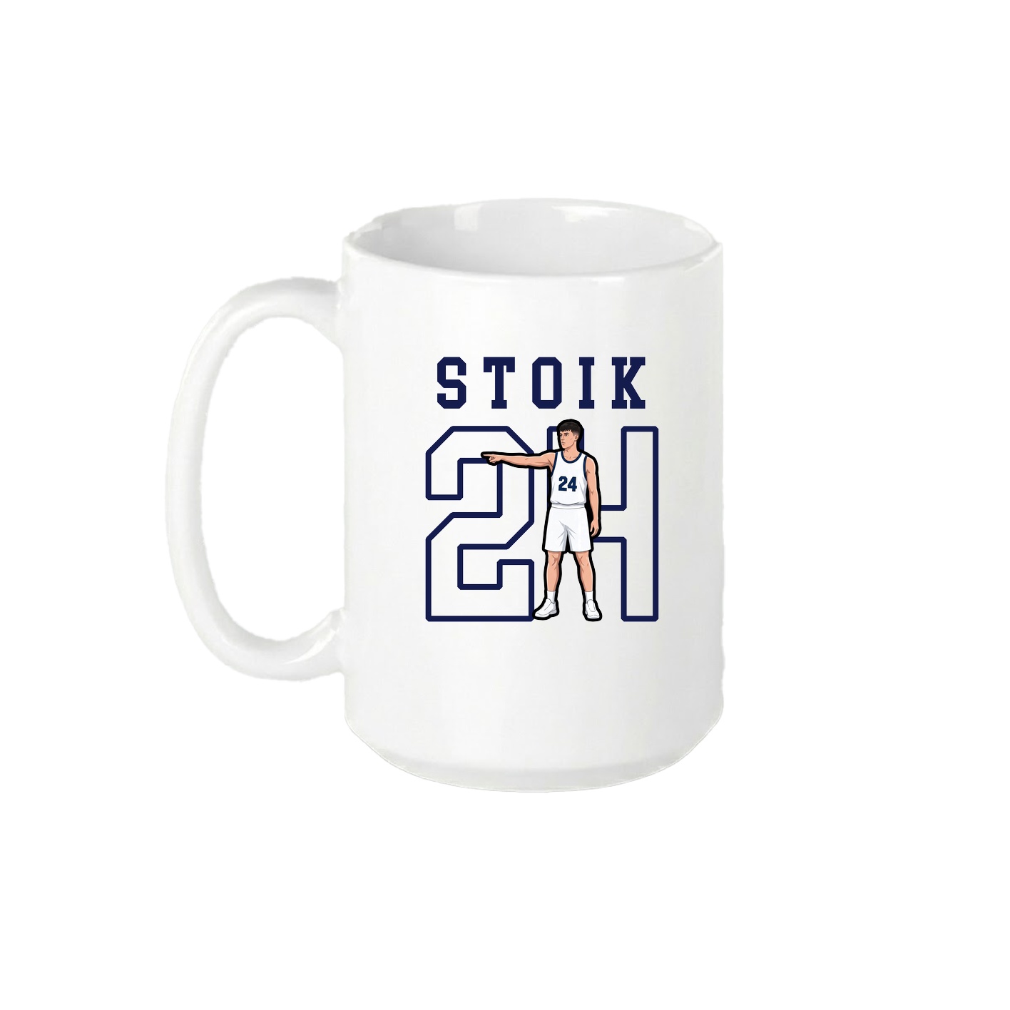 15oz Coffee Mug — Shirsey in White