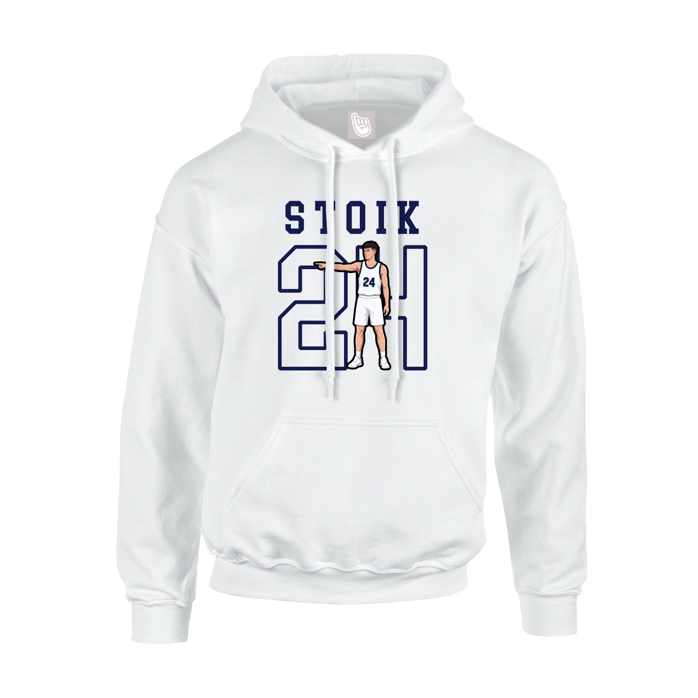 Youth Hoodie — Shirsey in White