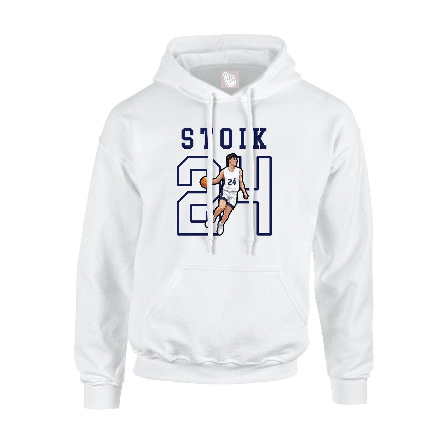 Hoodie — Shirsey in White