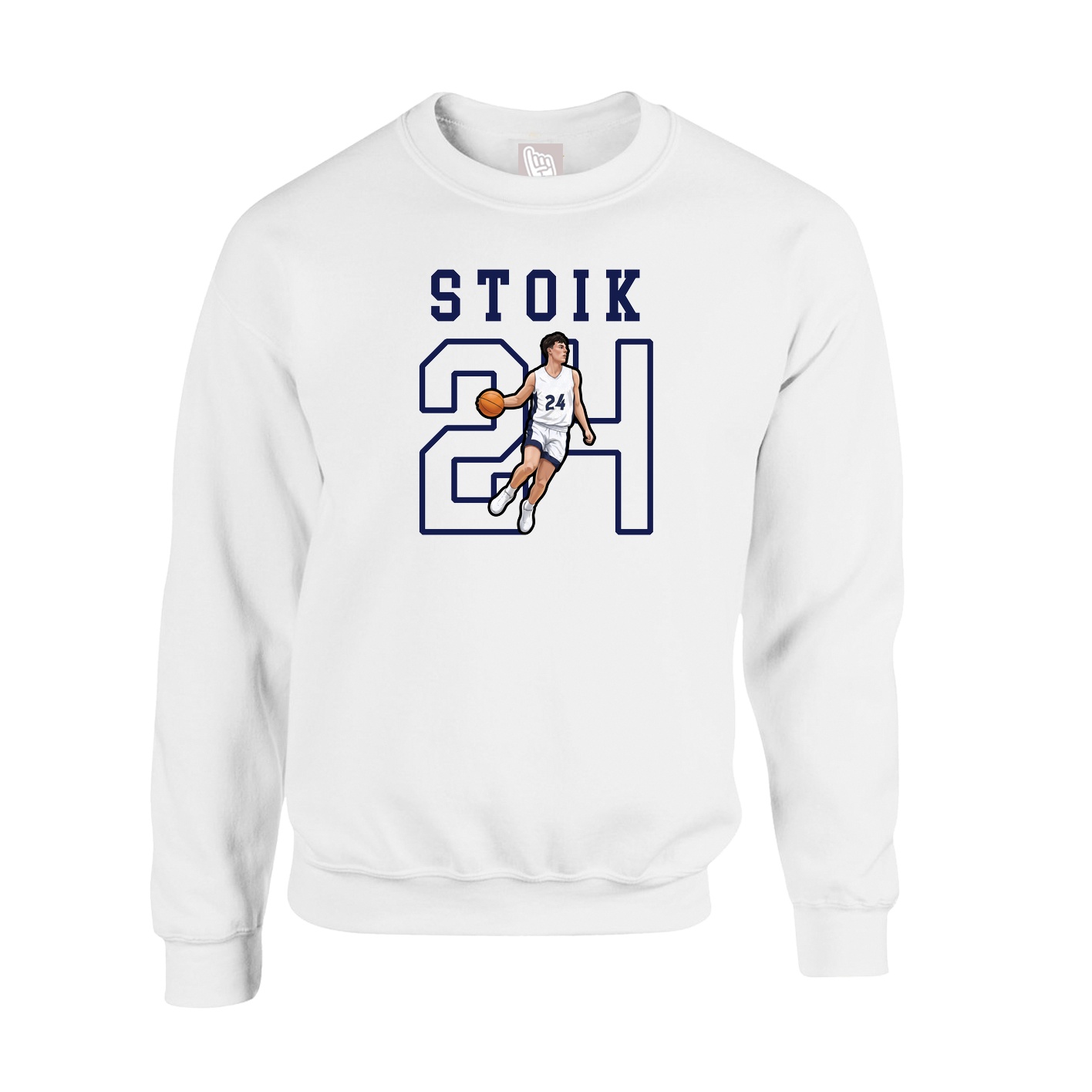 Fleece Crew — Shirsey in White