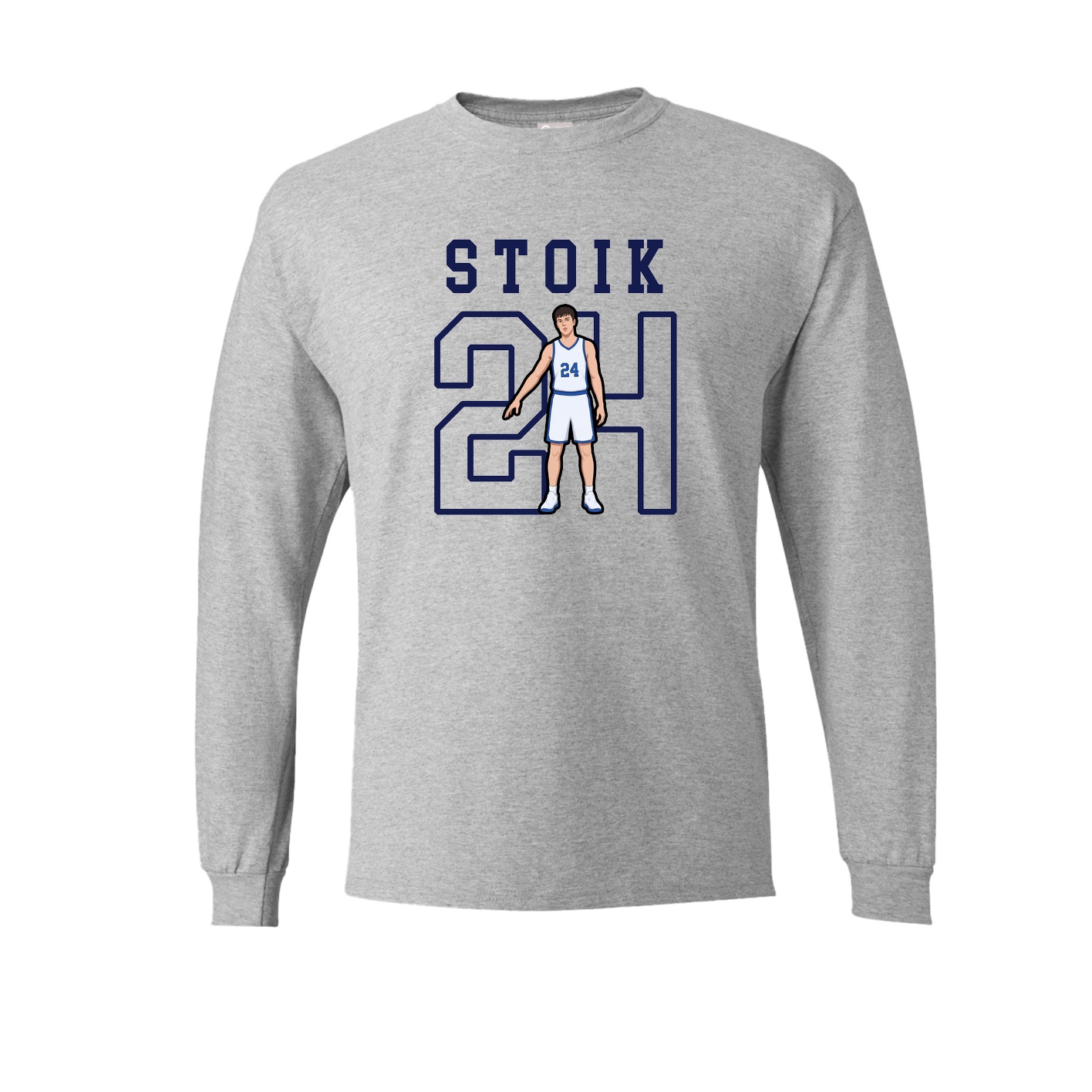Long Sleeve Tee — Shirsey in Grey