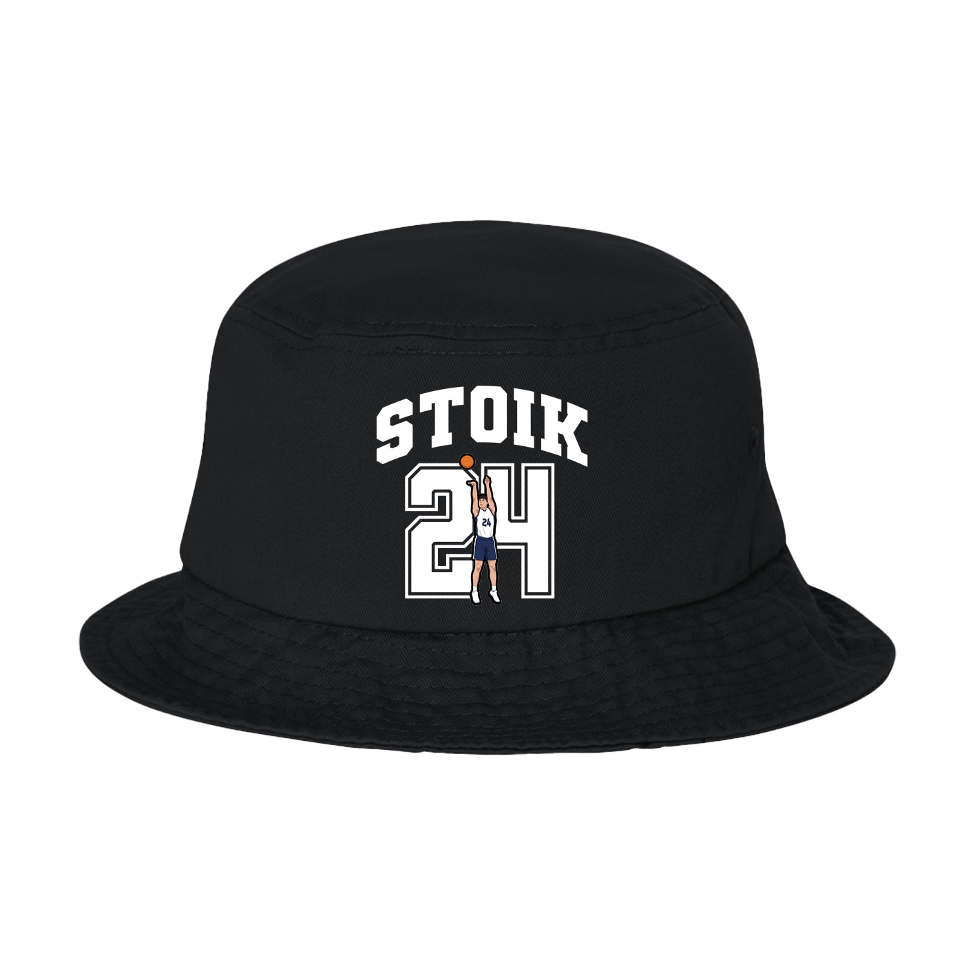 Bucket Cap — Number in Black