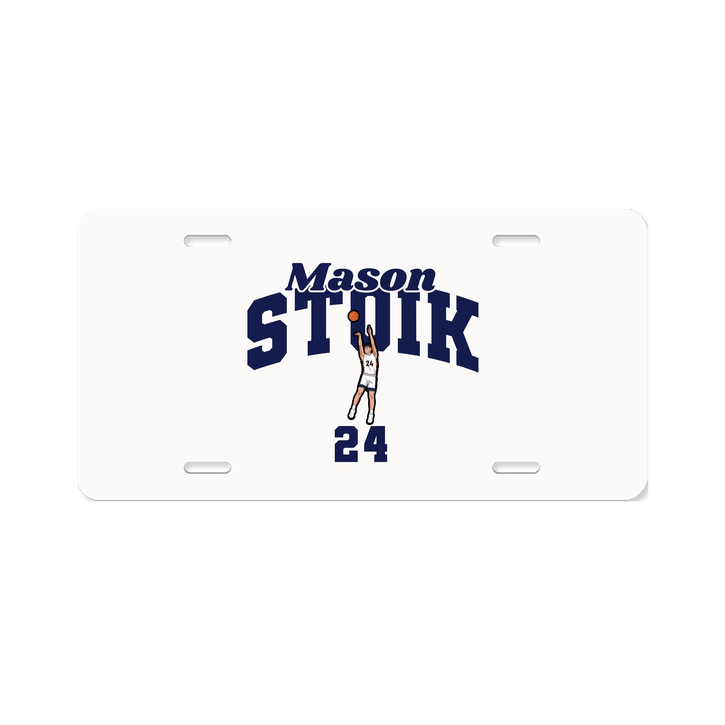 License Plate — Signature Arch in Classic