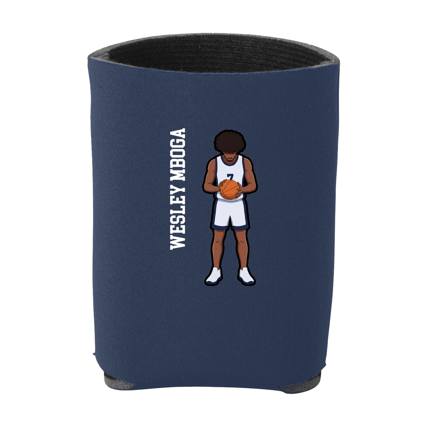 Can Holder — Name Vertical in Navy