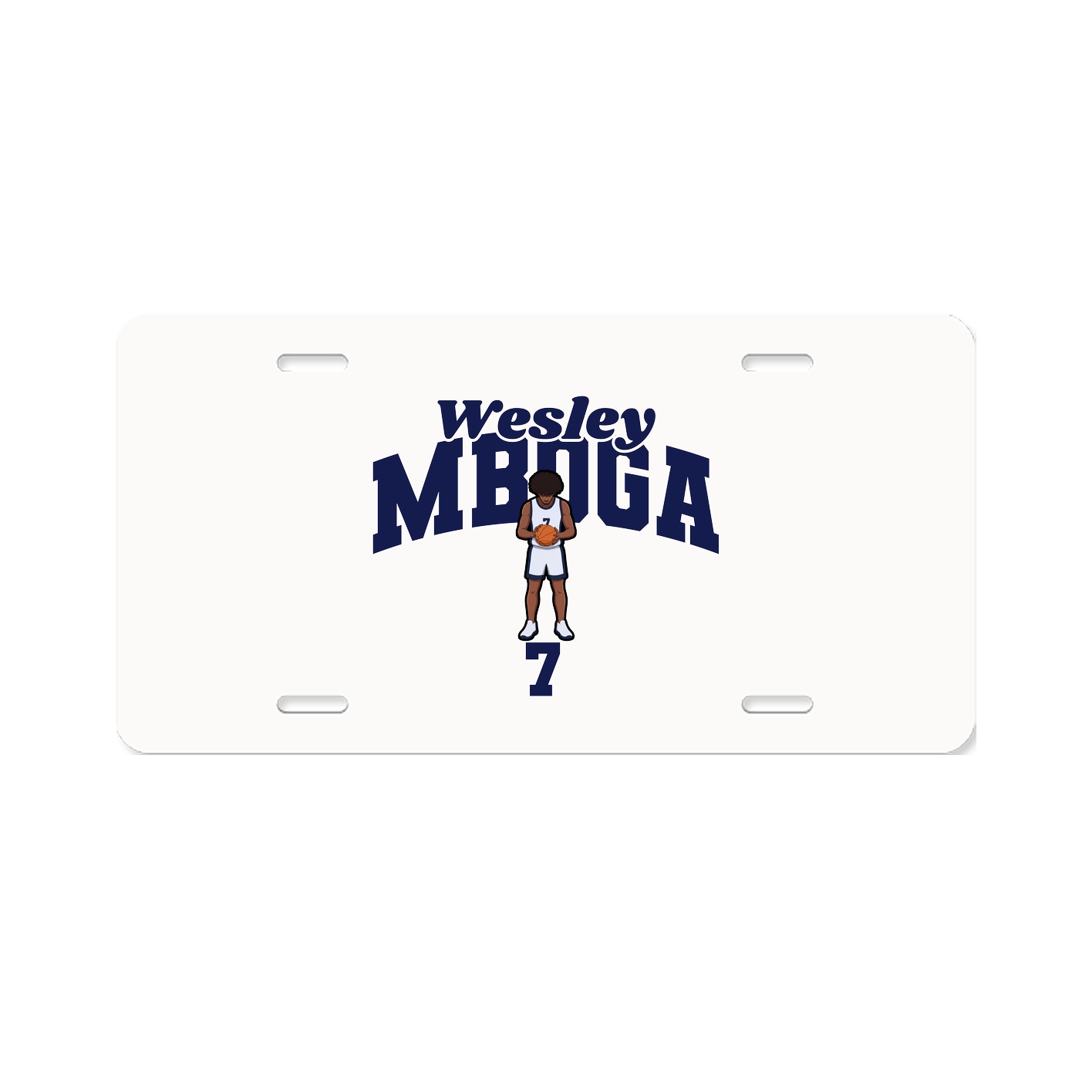 License Plate — Signature Arch in Classic