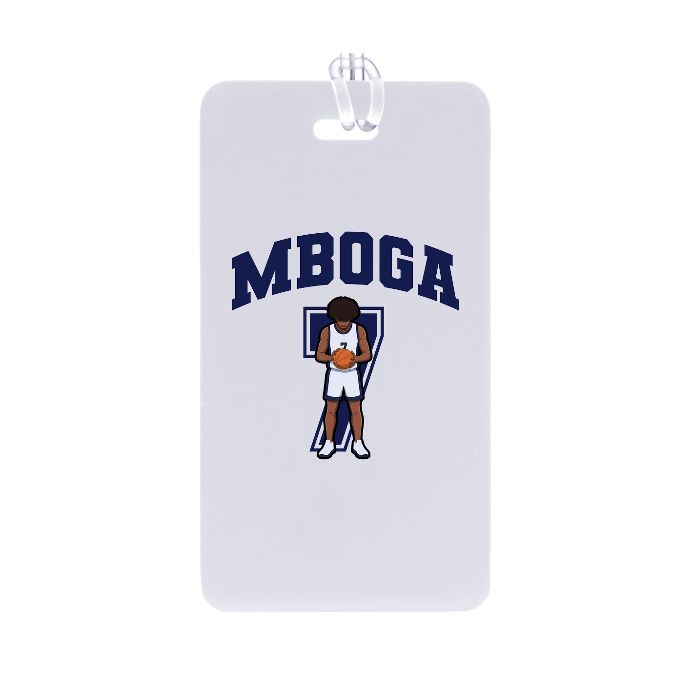 Bag Tag — Number in Classic
