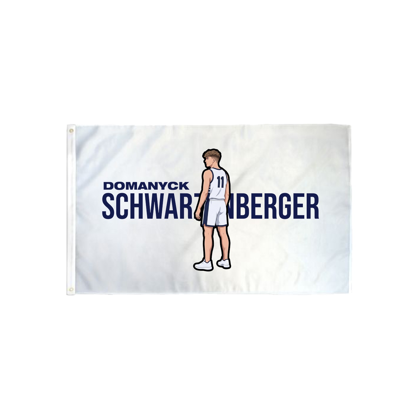 3x5 Flag — Player Name in Classic